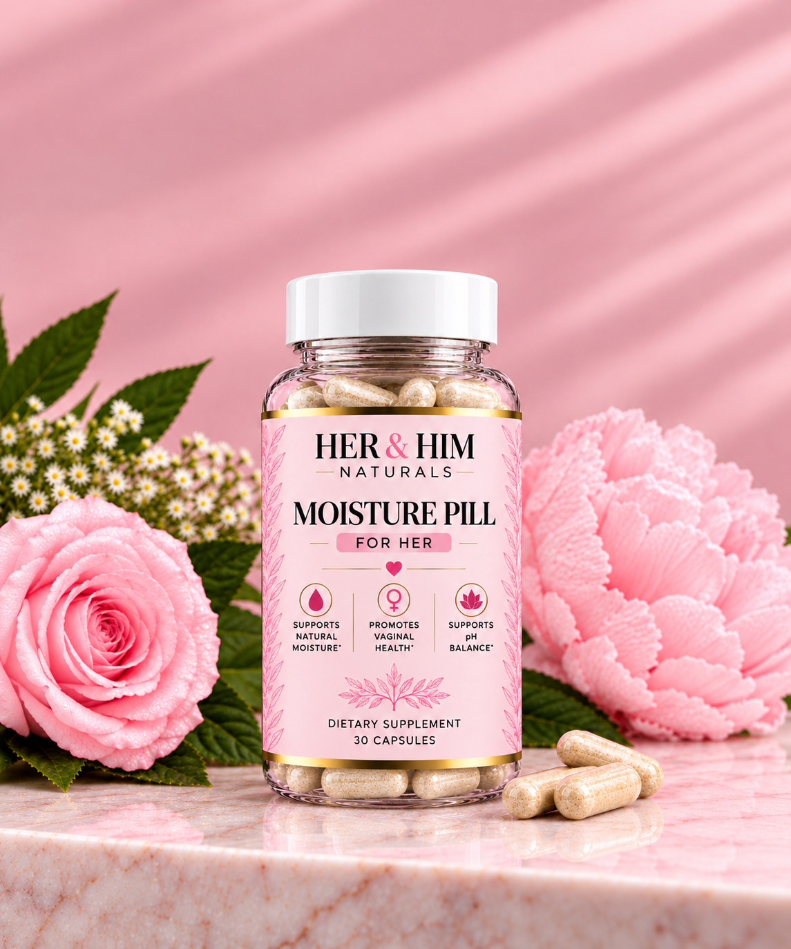 Slippery Elm Moisture Pill