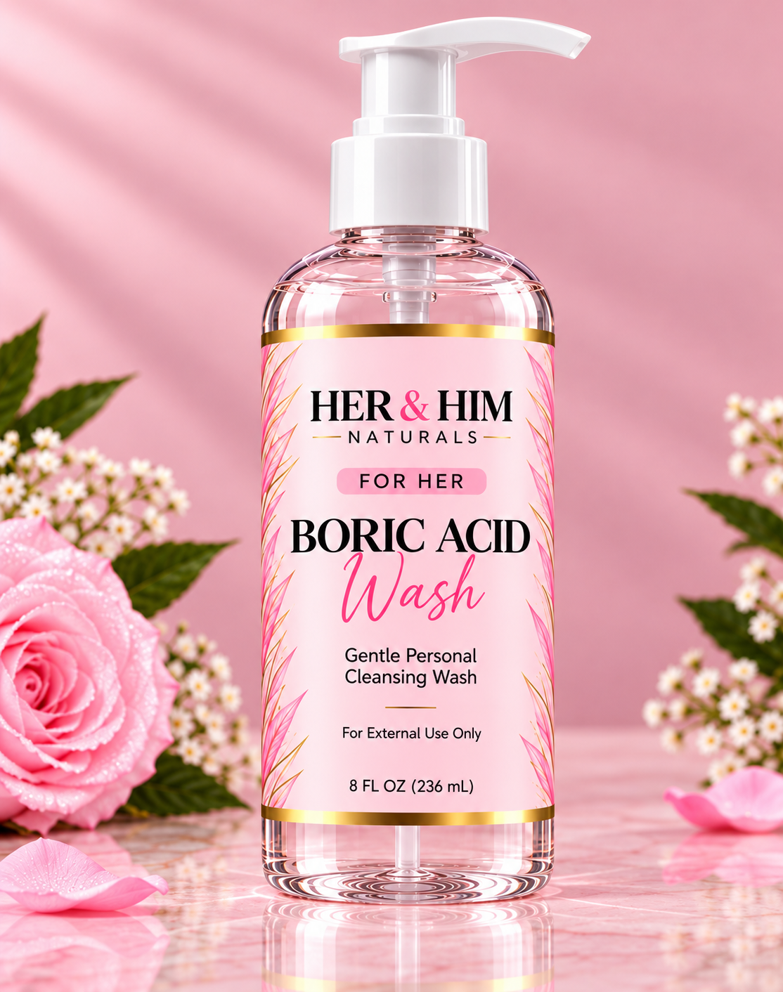 Boric Acid Wash